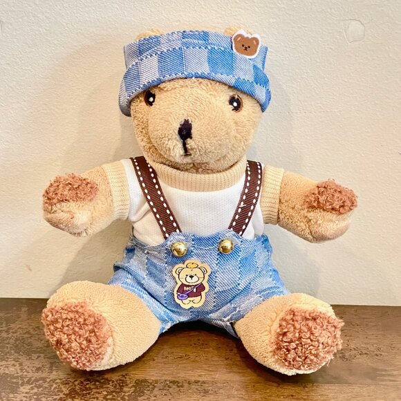 Up-craft 6 inches Teddy Bear with Cute Custom-made Denim outfit Gift Toy - Picture 13 of 16